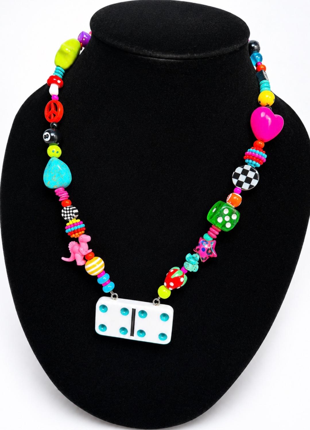 FUNKY DOMINO NECKLACE